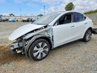 2022 Tesla Model Y White vin: 7SAYGDEE7NF445986