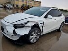 2023 Tesla Model Y White vin: 7SAYGDEE8PA053065