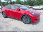 2023 Tesla Model Y Awd/long Range Dual Motor All-wheel Drive Red vin: 7SAYGDEE8PA176302