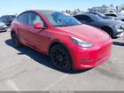 2023 Tesla Model Y Awd/long Range Dual Motor All-wheel Drive Red vin: 7SAYGDEE8PF831951