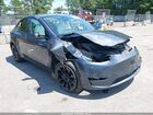 2023 Tesla Model Y Awd/long Range Dual Motor All-wheel Drive Gray vin: 7SAYGDEE8PF861418