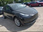 2024 Tesla Model Y Long Range Dual Motor All-wheel Drive Black vin: 7SAYGDEE9RA286665