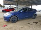 2024 Tesla Model Y Blue vin: 7SAYGDEE9RF159658