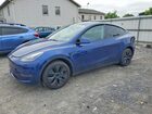 2025 Tesla Model Y Blue vin: 7SAYGDEE9SA349981