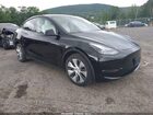 2022 Tesla Model Y Long Range Dual Motor All-wheel Drive Black vin: 7SAYGDEEXNF565443