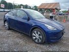 2023 Tesla Model Y Awd/long Range Dual Motor All-wheel Drive Blue vin: 7SAYGDEEXPA145777