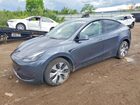 2023 Tesla Model Y Gray vin: 7SAYGDEEXPF668476