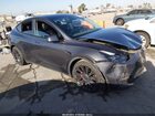 2022 Tesla Model Y Performance Dual Motor All-wheel Drive Gray vin: 7SAYGDEF0NF404365