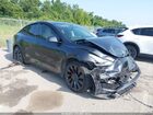 2024 Tesla Model Y Performance Dual Motor All-wheel Drive Gray vin: 7SAYGDEF0RF052491