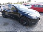 2022 Tesla Model Y Performance Dual Motor All-wheel Drive Black vin: 7SAYGDEF1NF507584
