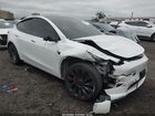 2022 Tesla Model Y Performance Dual Motor All-wheel Drive White vin: 7SAYGDEF1NF540956