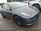 2022 Tesla Model Y Performance Dual Motor All-wheel Drive Gray vin: 7SAYGDEF5NF397459