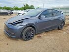 2023 Tesla Model Y Gray vin: 7SAYGDEF5PF909465