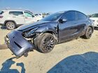 2024 Tesla Model Y Gray vin: 7SAYGDEF6RF022203
