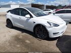 2022 Tesla Model Y Performance Dual Motor All-wheel Drive White vin: 7SAYGDEF7NF307535