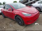 2023 Tesla Model Y Performance Dual Motor All-wheel Drive Red vin: 7SAYGDEF8PF848127