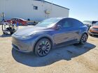 2023 Tesla Model Y Gray vin: 7SAYGDEF8PF948695