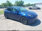 2023 Tesla Model Y Performance Dual Motor All-wheel Drive Blue vin: 7SAYGDEF9PF645733
