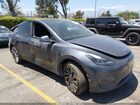2022 Tesla Model Y Performance Dual Motor All-wheel Drive Gray vin: 7SAYGDEFXNF405460