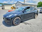 2022 Tesla Model Y Black vin: 7SAYGDEE5NA022272