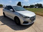 2019 Hyundai Accent Se Silver vin: 3KPC24A3XKE045092