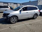2017 Nissan Pathfinder Sv Silver vin: 5N1DR2MN1HC608544