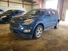 2017 Chevrolet Equinox Lt Синий vin: 2GNALCEK7H6243130