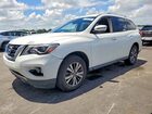 2018 Nissan Pathfinder Sv Белый vin: 5N1DR2MM1JC617242