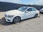 2017 Mercedes-benz C 300 White vin: WDDWF4JB9HR252777