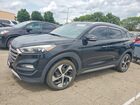 2017 Hyundai Tucson Limited Черный vin: KM8J3CA26HU294873