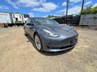 2022 Tesla Model 3 Gray vin: 5YJ3E1EA5NF185418