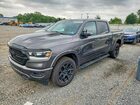 2020 Ram 1500 Laramie Gray vin: 1C6SRFJT2LN161989
