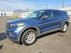 2020 Ford Explorer Blue vin: 1FMSK7BH2LGB31081