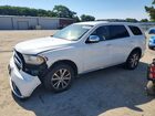 2016 Dodge Durango Limited White vin: 1C4RDHDG8GC322170