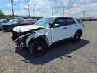 2022 Ford Explorer Police Interceptor White vin: 1FM5K8AB9NGA27397