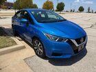2021 Nissan Versa Sv Blue vin: 3N1CN8EV4ML886692