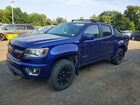 2016 Chevrolet Colorado Z71 Blue vin: 1GCPTDE17G1203244
