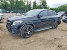 2019 Mercedes-benz Gle Coupe 43 Amg Black vin: 4JGED6EB9KA141049