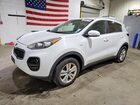2017 Kia Sportage Lx White vin: KNDPMCAC1H7035212