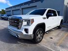 2021 Gmc Sierra K1500 Sle White vin: 1GTU9BET4MZ191297