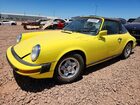 1977 Porsche 911 S 2dr Targa Yellow vin: 9117211399