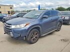 2019 Toyota Highlander Le Blue vin: 5TDZZRFH1KS329496