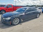 2018 Bmw 740 Xi Black vin: WBA7E4C50JGV23989