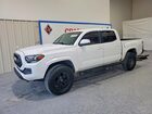 2017 Toyota Tacoma Sr White vin: 5TFAX5GN8HX102096