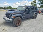 2020 Jeep Wrangler Unlimited Sport Black vin: 1C4HJXDG4LW325302