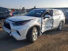 2022 Toyota Highlander L White vin: 5TDCZRAH6NS123611