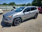 2017 Jeep Cherokee Sport Silver vin: 1C4PJLAB4HW558942