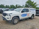 2022 Nissan Frontier S White vin: 1N6ED1CM4NN657776