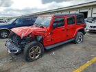 2020 Jeep Wrangler Unlimited Sahara Red vin: 1C4HJXEN6LW218927