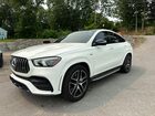 2021 Mercedes-benz Gle Coupe Amg 53 4matic White vin: 4JGFD6BB0MA387581